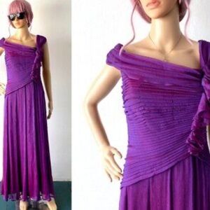 Tadashi Shoji Purple Dress